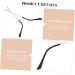 Marmerdo 1 Pair Glasses Brake Arm Legs Foot Cushion for Hamster Accessories - Replacement Legs & Frame - Buy Online on GoSupps.com