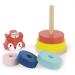 Janod Baby Forest Wood Stacking Fox | Early Childhood Learning Toys | Fine Motor Skill Development | Ages 1+ - J08014 Fuchsbabywald - Buy Online on GoSupps.com