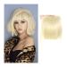 Bangs Hair Clip Fringe Bangs Synthetic Hair Extensions Clip in Bangs 6" Short Straight Hairpiece Thick Natural Front Neat Bangs with Temples for Women Girls Bangs Clip in Hair (Color : 613 Size : 6 6inches 613