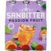 Sanbitt r Passion Fruit | Ap ritif sans alcool d'Italie base de fruit de la passion / (48 x 200 ml) + porte-cl s Beni Culinari gratuit - Buy Online on GoSupps.com