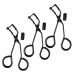 Gogogmee 3 Sets Silicone Eyelash Curler Mini Eyelash Curler Mini Lash Curler Eyelash Makeup Tool Eyelash Pinch Curler Natural Curling Eye Lashes Curled Eyelashes Clip Premium Eye Iron