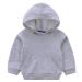 Taigood Boys Hoodie Girls Sweatshirt Spring Winter Warm Top for Kids Baby Hoody and Jumper for 1-7 Yesrs 6-7 Years Gray