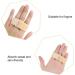6-Piece Toe Wraps & Separators for Overlapping Toes - Elastic Straightener for Pain Relief, Blisters, Corns, Calluses, Hammer Toes - Buy Online on GoSupps.com