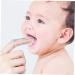 Plafope 3-Pack Silicone Milk Toothbrush Set for Infants - Gentle Finger Brushes for Baby Oral Care - Buy Online on GoSupps.com