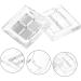 Hemoton 2 Sets Eyeshadow Eye Shadow Empty Blusher Pans Lipstick Cases Blush Palette Lipstick Box Square - Buy Online on GoSupps.com