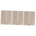 FOMIYES 18 Sheets Eyebrow Practice Skin Eyebrow Microblading Skin Fake Skin Cosmetic 6 Pcsx3pcs Picture 1x3pcs