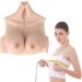 Tmishion Silicone Fake Breasts for Crossdressers | Mastectomy Prosthesis C-Cup | High-Quality Soft Silicone Enhancements - Buy Online on GoSupps.com