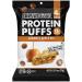Shrewd Food Protein Puffs - Sweet and Crispy Dessert Puffs, Low Carb High Protein Cereal Snack, Soy Free, Peanut Free, Tree Nut Free, Gluten Free, 12g of Protein - Caramel Apple Pie, 0.74 Oz (Pack of 8)