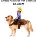 Funny Cowboy Rider Dog Costume - Creative Halloween Pet Costume Sweater for Dogs - Buy Online on GoSupps.com