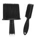 Jeffdad 2 Pieces Barber Brush Set Barber Neck Duster Brush Barber Hair Blade Clipper Cleaning Brush Soft Nylon Trimmer Shaver Razor Cleaning Brush Professional Barber Styling Tool