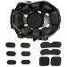 19 Parts Universal Helmet Pad Set | Motorcycle & Bicycle Helmet Upholstery Accessories for Comfort & Stability - Buy Online on GoSupps.com