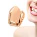 Gold Caps for Teeth - 14k Gold Realistic Fake Teeth Grills Stylish Plain Single Tooth Caps Small Size Eye-Catching Mouth Grills for Women and Men Party and Hip Hop Style Rose Gold
