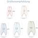 Duomiaomiao Baby Sleeping Bag with Legs | 0.5 TOG 100% Cotton Wearable Blanket | Pink Forest | 3-4 Years (95cm) | Baby Height 100-110cm - Buy Online on GoSupps.com