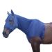 Leberna Lycra Stretch Horse Hood with Zipper - Full Face Neck Cover L Navy