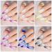 Supwee 2-in-1 Color Changing Cat Eye Gel Polish Set | Crystal Cat Eye Nail Gel Polish with Holographic Glitter | 8 Color Set - 7ml - Buy Online on GoSupps.com