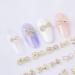 JERCLITY Gold Alloy Bow Nail Charms - 30 Pieces Nail Art Decorations with Rhinestones & Pearls - 15 Styles for Women & Girls - Buy Online on GoSupps.com