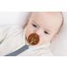 Socub 3 Pack Fabric Pacifier Clips for Baby Boys and Girls - BPA Free, Perfect Gift for Baby Shower or Birthday - Sage/Clay/Mustard - Buy Online on GoSupps.com
