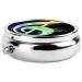 Colorful Music Notes Mini Round Pill Box | 3 Compartment Medicine Organizer | Portable Travel Pill Case for Home & Office - Buy Online on GoSupps.com