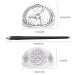 Celtic Hair Clip Set for Women - Vintage Nordic Viking Knot Slide Pins with Wooden Stick for Long Hair (2pcs) - Buy Online on GoSupps.com