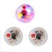 3x Ghost Hunting Touch Activated Flashing Balls Flash Cat Toy Paranormal