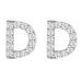 Earrings for Women 26 Earrings Earrings Girls Initial for Women Fashion Alphabet Simulated Faux Diamond Stud Earrings for Earrings for Women
