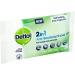 Dettol 2-In-1 Antibacterial Wipes - 15 Wipes | Kills 99.9% of Germs | Disinfectant Wipes - Buy Online on GoSupps.com