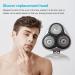 Buy New Upgraded SW-S7105 Replacement Shaver Head - 3-Blade Compatible with Sweet-LF Waterproof Electric Razors - Wet & Dry Shaving with Cleaning Brush - International Shipping Available - Buy Online on GoSupps.com