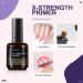 Movoran Acrylic Nail Kit for Beginners - 3 Colors Powder & Liquid Set with Brush Cleaner - Ideal for Nail Extension - Professional Nail Kit for Everything - Buy Online on GoSupps.com