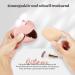 Qetlavee Makeup Pocket Silicone Bag | Travel Essentials - Brush Container & Sponge Holder | Easy Clean Magnetic Snap Design (Pink) - Buy Online on GoSupps.com