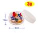 Greatforu 50 PCs 3G Transparent Nail Art Probes 3ml Empty Containers with Screw Cap for Cosmetics Lip Balm Ointments & More - Buy Online on GoSupps.com