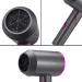 TIYETA 1800W Portable Travel Hair Dryer with Folding Handle Professional Ionic Hair Dryer Blow Dryer with Diffuser and Concentrator Salon Blow Dryer Grey - Buy Online on GoSupps.com