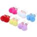 Pssopp Fluffy Fur Doll Keychain - Inflated Bright Sleeping Baby Pendant for Handbags | International Shipping Available - Buy Online on GoSupps.com