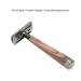 Double Edge Safety Razor with Non-Slip Handle - Sharp Travel & Home Shaver for Men - Buy Online on GoSupps.com