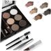 TOVINANNA 1 Set Eyebrow Powder Set Eyebrow Shaping Powder Eyebrow Trimming Woman Abs Tool - Buy Online on GoSupps.com