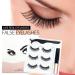 Magnetic Eyelashes & Eyeliner Set - 3D Waterproof Purple Lashes with Tweezers | Natural Look & Easy Application - Buy Online on GoSupps.com