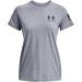 Under Armour Women's New Freedom Flag T-Shirt - Steel Light Heather/Black (Size Medium) - Buy Online on GoSupps.com