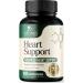 Heart Supplements for Men & Women 1650mg for Heart Health Support with CoQ10 Hawthorn Plant Sterol & More Heart Vitamins & Extracts to Support Nitric Oxide & Energy Production - 60 Capsules 60 Count (Pack of 1)