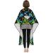 55x66 Inch Tie-Dye Pot Leaf Barber Cape - Adult Haircut Cape with Snap Closure | International Shipping Available - Buy Online on GoSupps.com