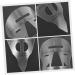 Healeved 1pc Measure Tool Eyebrow Template Shaping Tool Eyebrow Stencil Positioning The Brush Make up - Buy Online on GoSupps.com