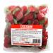 1KG Bag Giant Strawberry Gummy Sweets - Giant Strawbs - Giant Strawberries - Strawberry shaped sweets. Halal - Vegetarian - Buy Online on GoSupps.com