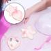 2 x Star Heart Resin Nail Color Palette for Art & Makeup - Perfect for Women & Girls - Buy Online on GoSupps.com