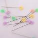 LUTER 200pcs Flat Flower Head Pins Set - Quilting & Sewing Assorted Colors - Decorative Pins with Storage Box - Ideal for Dressmaking & Crafts - Buy Online on GoSupps.com