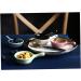 Zerodeko Ceramic Sauce Dishes Seasoning Dishes Sushi Dipping Food Sauce Dish Jewelry Plate Lipstick Ceramics - Buy Online on GoSupps.com