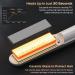 Buy Cordless 2-in-1 Hair Straightener & Curler - Mini Wireless Ceramic Flat Iron for Travel - USB Rechargeable Hot Tools for Men & Women - White - Buy Online on GoSupps.com