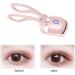 3 Set Portable Heated Eyelash Curler Type C Rechargeable Fast Heating Tool Mini Pink 3 Set Detachable Pink  - Buy Online on GoSupps.com