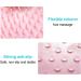 Vllold Rose Foot Scrubber for Shower | Non-Slip Suction Cup Foot Massage Device for All Ages | Easy to Clean Wall Assembly - Buy Online on GoSupps.com