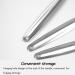 Stainless Steel Tongue Cleaner & Scraper - Dentist Recommended Prevents Bad Breath 14.7x2.3cm - Buy Online on GoSupps.com
