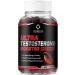 8in1 Testosterone Booster for Men with Tongkat Ali Fenugreek Ashwagandha and Magnesium - Improve Libido & Hormonal Balance Non GMO Made in the USA Black Cherry 120 Count Gummies for Men