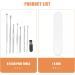 FOMIYES 7 Sets Ear Spoon Set - 8 Stainless Steel Ear Wax Removers | Multipurpose Ear Cleaning Tools Durable & Portable Ear Picks for Effective Hygiene - Buy Online on GoSupps.com