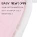 XIAOHAWANG Newborn Hospital Hat Preemie Boys Girls Beanie Cotton Bear Ears Baby Hats - 0-12 Months (White/Pink/Gray) - Buy Online on GoSupps.com